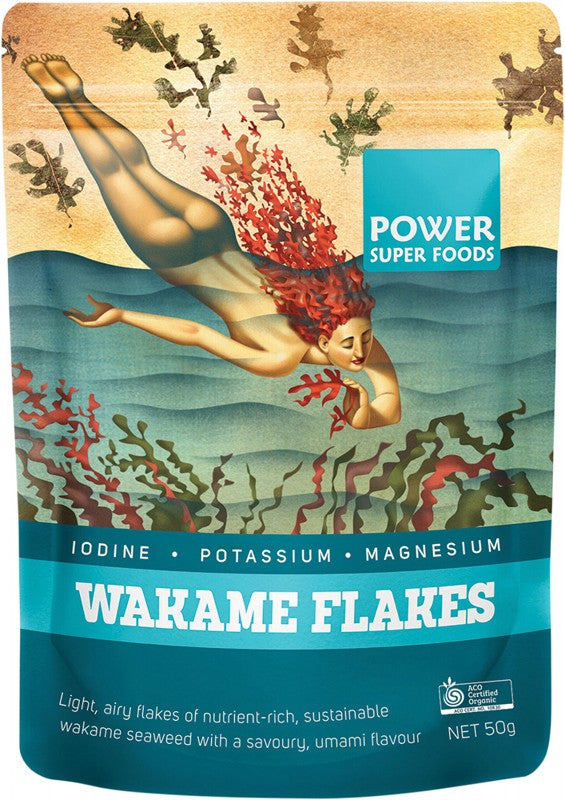 POWER SUPER FOODS Wakame Flakes  "The Origin Series" 50g