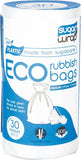 SUGARWRAP Eco Rubbish Bags  Made From Sugarcane - Medium 27L 30