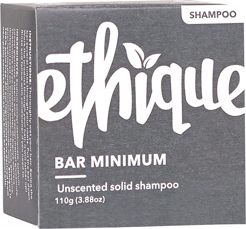 ETHIQUE Solid Shampoo Bar  Bar Minimum - Unscented 110g