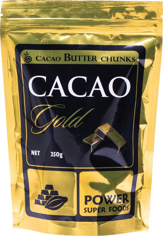 POWER SUPER FOODS Cacao Gold  Butter (Chunks) 250g