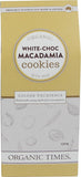 ORGANIC TIMES Cookies  White Choc Macadamia 150g