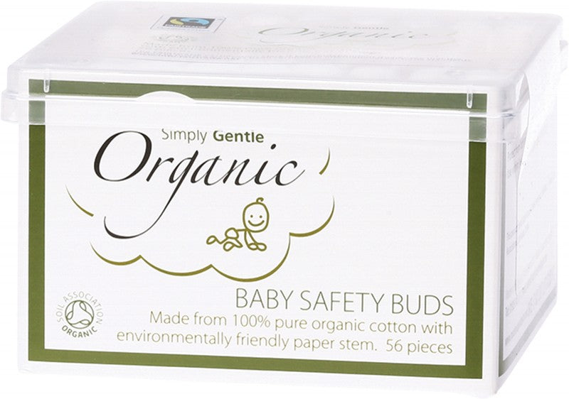 SIMPLY GENTLE ORGANIC Baby Safety Buds 56