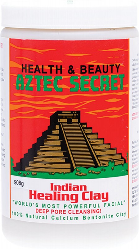 AZTEC SECRET 100% Natural Calcium Bentonite Clay  Facial Clay 908g