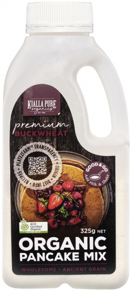 Kialla Pure Organics Organic Pancake Mix Buckwheat G/F 325g