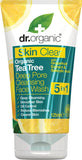 DR ORGANIC Deep Pore Cleansing Face Wash  Skin Clear - Organic Tea Tree 125ml