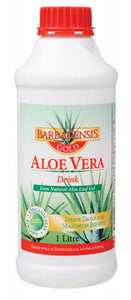 BARBADENSIS GOLD Aloe Vera Juice  Guaranteed 100% Inner Gel 1L