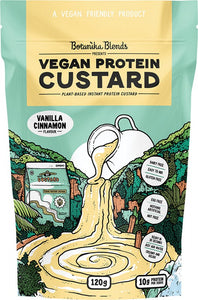 BOTANIKA BLENDS Vegan Protein Custard  Vanilla Cinnamon 120g