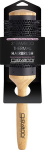 GIOVANNI Bamboo Hair Brush  Thermal - Ceramic Coated Barrel 1