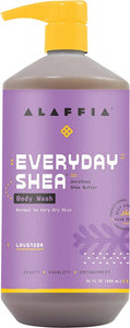 ALAFFIA Everyday Shea  Body Wash - Lavender 950ml
