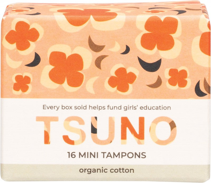 TSUNO Organic Cotton Tampons  Mini 16