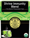 BUDDHA TEAS Organic Herbal Tea Bags  Divine Immunity Blend 18