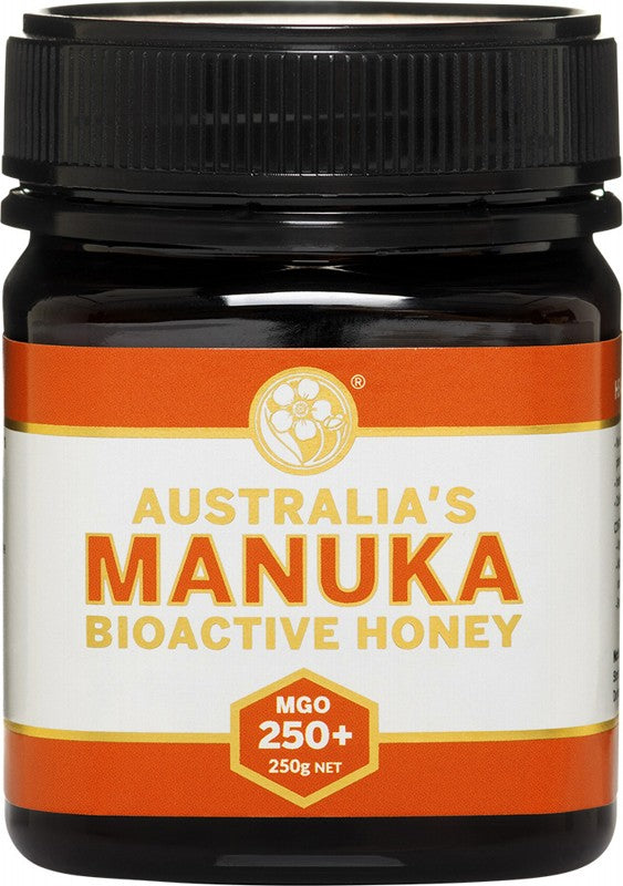 AUSTRALIA'S MANUKA Bioactive Honey  MGO250+ 250g
