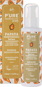 P'URE PAPAYACARE Papaya Baby Moisturising Lotion  Calendula With Paw Paw 150ml