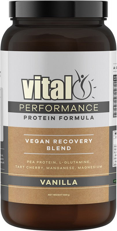 MARTIN & PLEASANCE Vital Performance Protein  Vegan Recovery Blend - Vanilla 500g