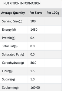 Pasta Noodl Sw/Pot Purple 200g Eco Organics ACO 201