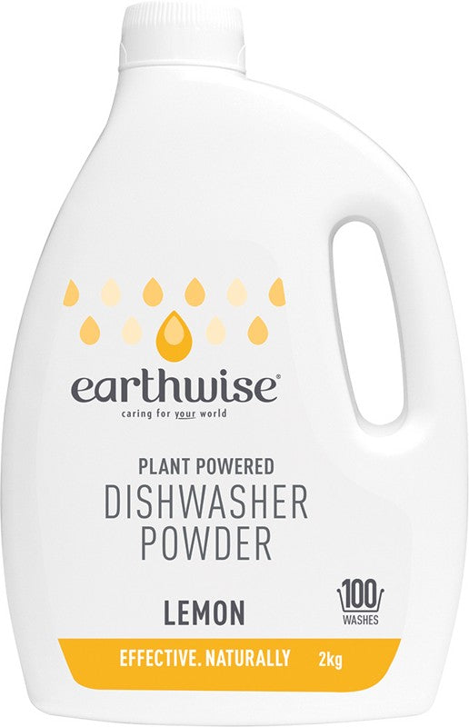 EARTHWISE Dishwasher Powder  Lemon 2kg