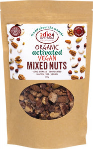2DIE4 LIVE FOODS Organic Activated Mixed Nuts  Vegan 300g
