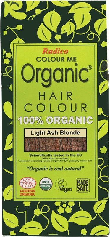 RADICO Colour Me Organic - Hair Colour  Powder - Light Ash Blonde 100g