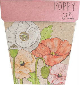 SOW 'N SOW Gift Of Seeds  Poppy 1