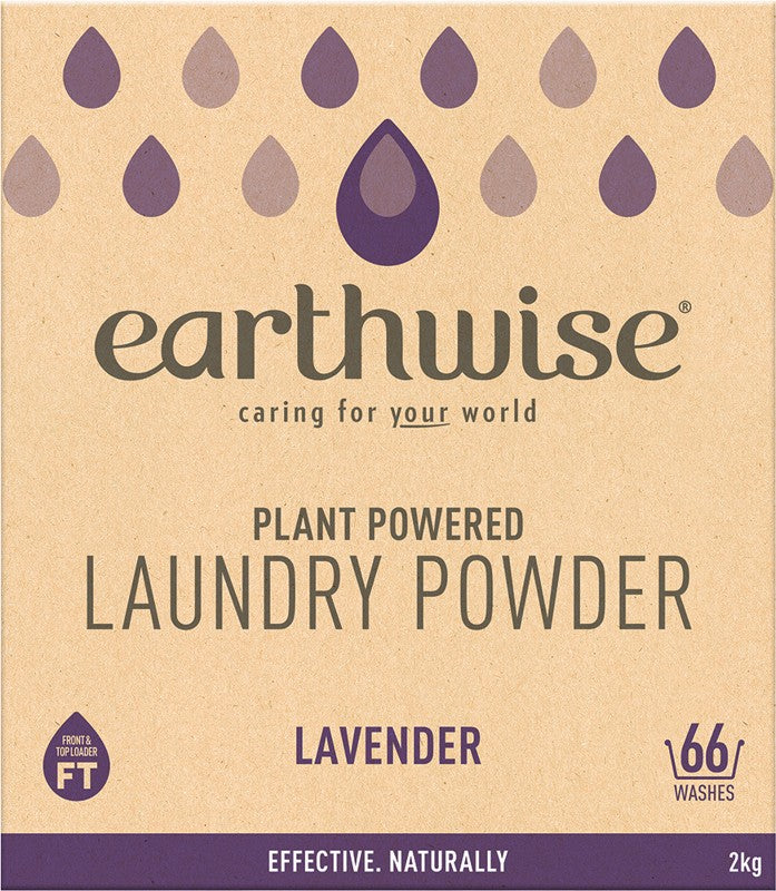 EARTHWISE Laundry Powder  Lavender 2kg