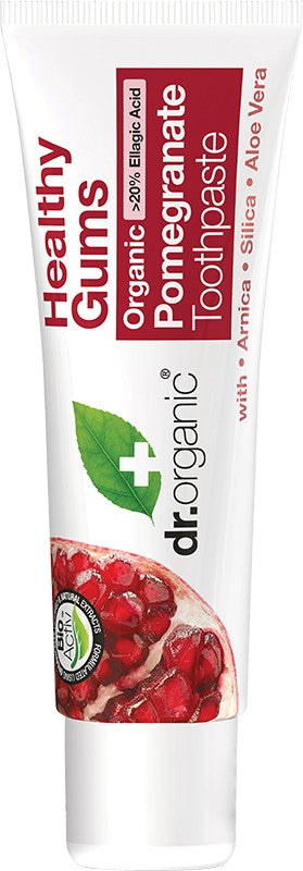 DR ORGANIC Toothpaste (Mini)  Organic Pomegranate 20ml