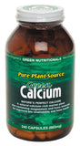 GREEN NUTRITIONALS Green Calcium  Vegan Capsules (600mg) 240