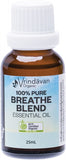 VRINDAVAN Essential Oil (100%)  Breathe Blend 25ml