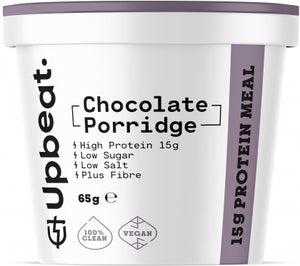 Upbeat Chocolate Porridge Protein Ready Meal 65g AUG 20