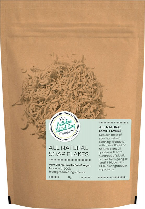 THE AUSTRALIAN NATURAL SOAP CO All Natural Soap Flakes 1kg