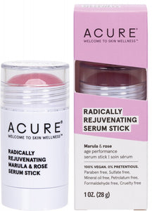 ACURE Radically Rejuvenating  Marula & Rose Serum Stick 28g