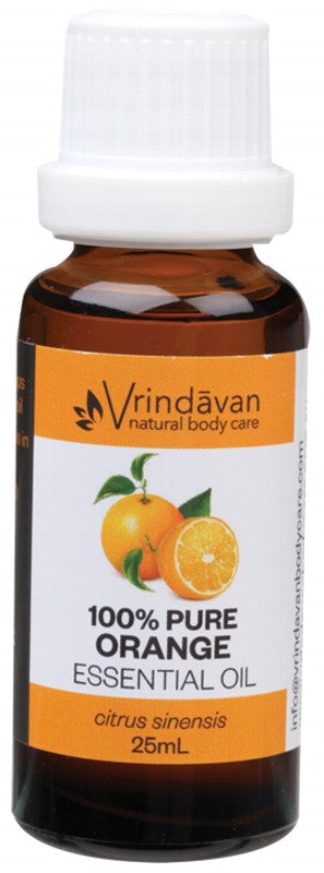 VRINDAVAN Essential Oil (100%)  Sweet Orange 25ml