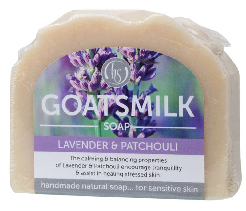 HARMONY SOAPWORKS Goat's Milk Soap  Lavender & Patchouli 140g