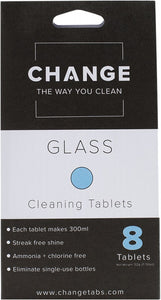 CHANGE Cleaning Tablets  Glass 8 Tabs