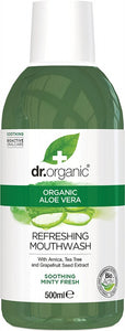 DR ORGANIC Mouthwash  Organic Aloe Vera 500ml