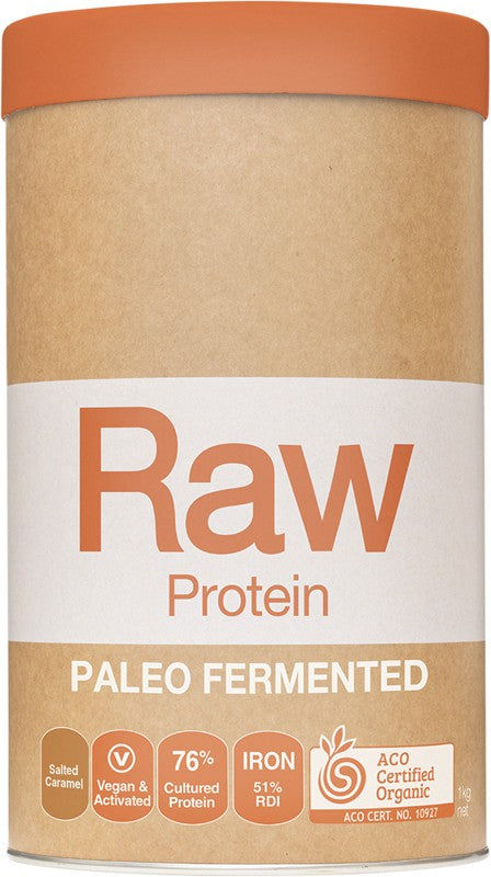 AMAZONIA Raw Protein Paleo Fermented  Salted Caramel 1kg