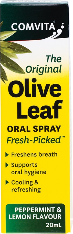 COMVITA Olive Leaf Extract Spray  Peppermint & Lemon 20ml