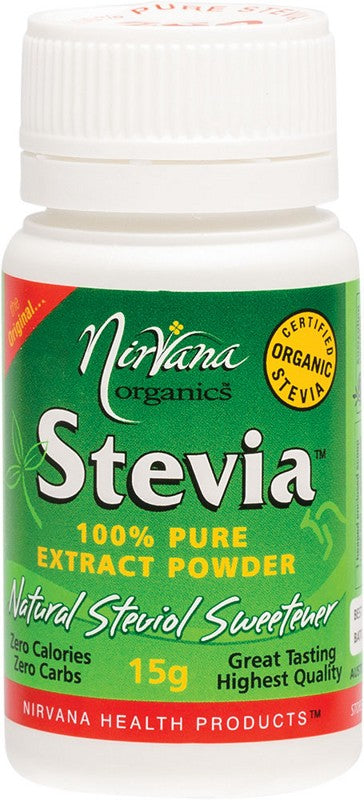 NIRVANA Stevia  100% Pure Extract Powder 15g