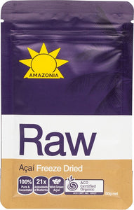 AMAZONIA Raw Acai Berry  Freeze Dried Powder 50g