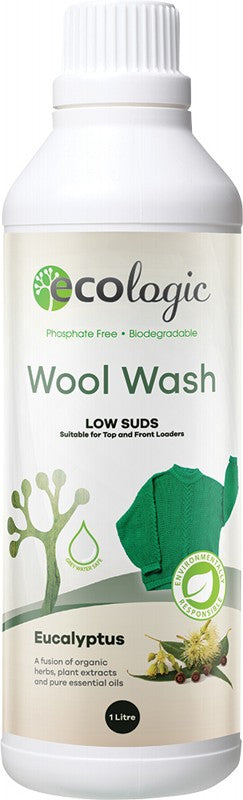 ECOLOGIC Wool Wash  Eucalyptus 1L