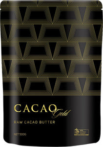POWER SUPER FOODS Cacao Gold  Raw Cacao Butter 500g