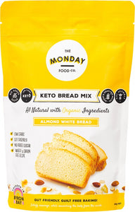 THE MONDAY FOOD CO Keto Bread Mix  Almond White Bread 300g