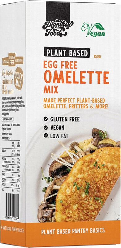 PLANTASY FOODS Omelette Mix  (Egg Free) 150g