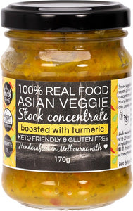 THE BROTH SISTERS Stock Concentrate  Asian Veggie With Turmeric 170g