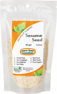 PURE FOOD ESSENTIALS Sesame Seeds  Hulled 80g