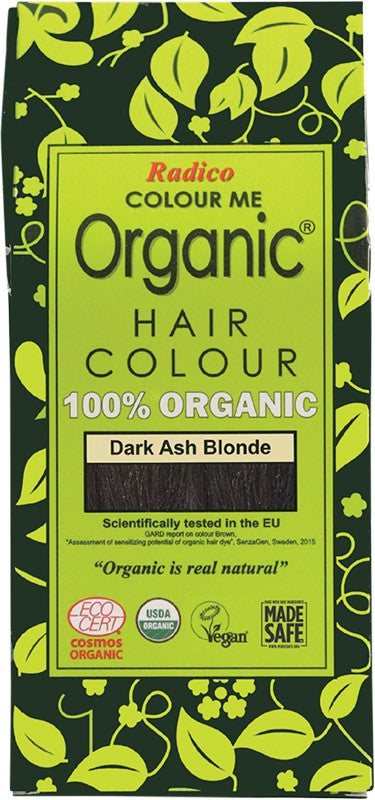 RADICO Colour Me Organic - Hair Colour  Powder - Dark Ash Blonde 100g
