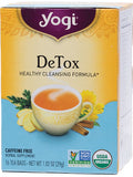 YOGI TEA Herbal Tea Bags  DeTox 16