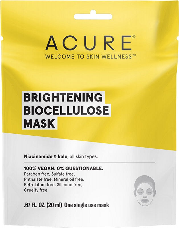 ACURE Brightening  Biocellulose Mask 20ml