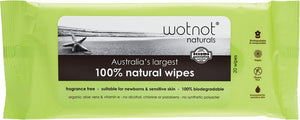 WOTNOT Baby Wipes For Case Refill Pack  100% Biodegradable 20