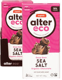 ALTER ECO Chocolate (Organic)  Dark Sea Salt 12x80g