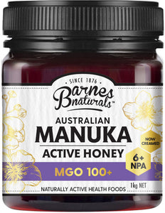 Barnes Naturals Australian Active Manuka Honey MGO 100+ 1kg